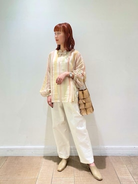 reina takahashiさん（レディース・161cm）の春コーディネート