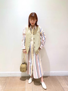 reina takahashiさん（レディース・161cm）の春コーディネート