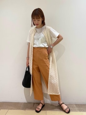 reina takahashiさん（レディース・161cm）の夏コーディネート