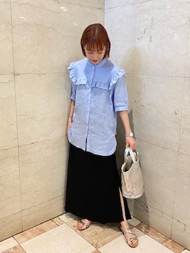 reina takahashiさん（レディース・161cm）の夏コーディネート