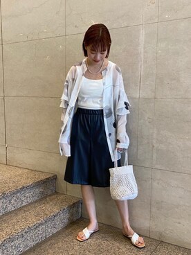reina takahashiさん（レディース・161cm）の夏コーディネート