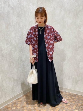 reina takahashiさん（レディース・161cm）の夏コーディネート