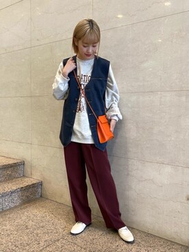 reina takahashiさん（レディース・161cm）の夏コーディネート