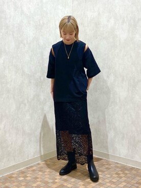 reina takahashiさん（レディース・161cm）の夏コーディネート