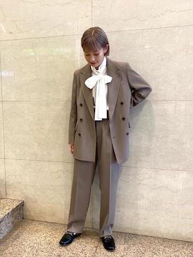 reina takahashiさん（レディース・161cm）の秋コーディネート