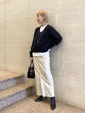 reina takahashiさん（レディース・161cm）の秋コーディネート