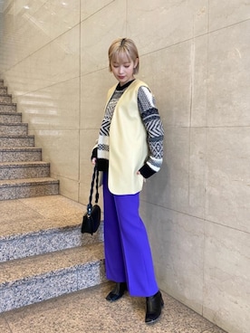 reina takahashiさん（レディース・161cm）の秋コーディネート