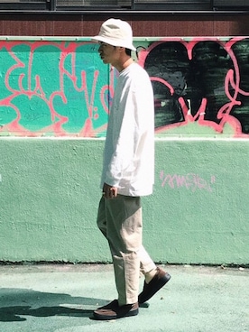 「SUVSOLE（サブソル）のアイテム」を使った、ゆーきさん（メンズ・180cm）の春コーディネート