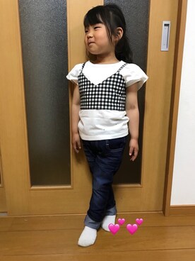 cotocotoさん（キッズ・110cm）の春コーディネート