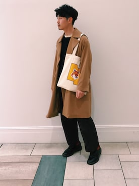 「salvy;（サヴィー）のアイテム」を使った、かめさん（メンズ・168cm）の春コーディネート