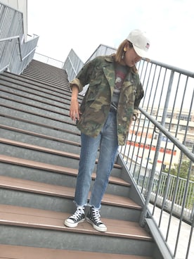 YUKIさん（レディース・153cm）の春コーディネート