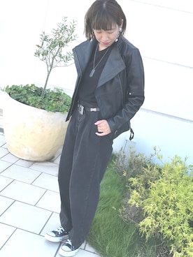 「テラスモール湘南」｜「アイテム（アクセサリー）」を使った、YUKIさん（レディース・153cm）の夏コーディネート