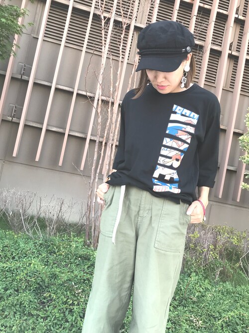 YUKI（AVIREX 湘南）｜AVIREXのTシャツ/カットソーを使ったコーディネート - WEAR