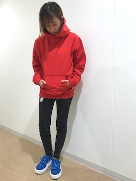 「星条旗」｜YUKIさん（レディース・153cm）の秋コーディネート