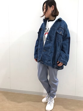 YUKIさん（レディース・153cm）の春コーディネート