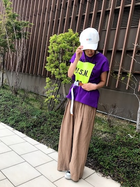 YUKIさん(レディース・153cm)の春コーディネート