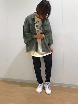 YUKIさん（レディース・153cm）の春コーディネート