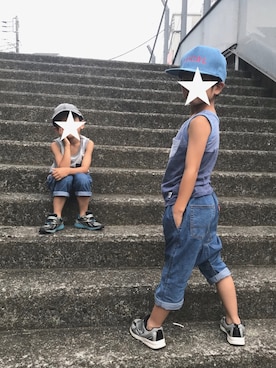 Reiさん（キッズ・125cm）の夏コーディネート