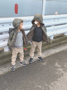 Reiさん（キッズ・125cm）の冬コーディネート