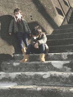 Reiさん（キッズ・125cm）の冬コーディネート