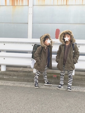 Reiさん（キッズ・125cm）の冬コーディネート