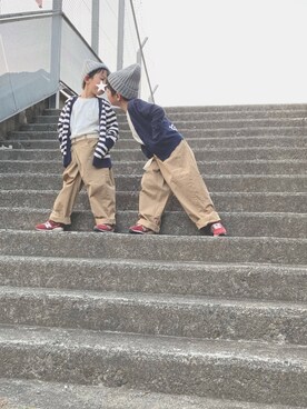 Reiさん(キッズ・125cm)の冬コーディネート