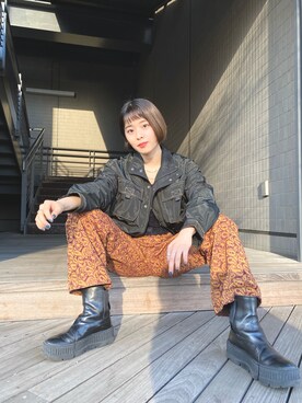 溝口 ゆずかさんのコーディネート