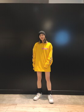 溝口 ゆずかさん（レディース・153cm）の冬コーディネート