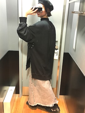 MUTSUM!さん（レディース・170cm）の春コーディネート