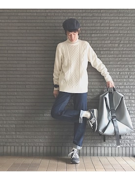 のろ助さん（メンズ・177cm）の冬コーディネート