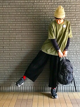 「Reebok（リーボック）のユニセックス リーボック インスタ ポンプフューリー ブラック Reebok INSTAPUMP FURY OG V65750（スニーカー）」を使った、のろ助さん（メンズ・177cm）の春コーディネート