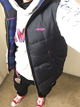「TOMMY（トミー）のアイテム（ジャケット/アウター）」を使った、DAIさん（メンズ・169cm）の春コーディネート