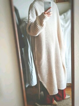 あいももさん（レディース・156cm）の冬コーディネート