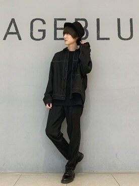 「mode」｜「アイテム（ブルゾン）」を使った、けーごさん（メンズ・169cm）の冬コーディネート
