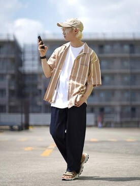 けーごさん（メンズ・169cm）の夏コーディネート