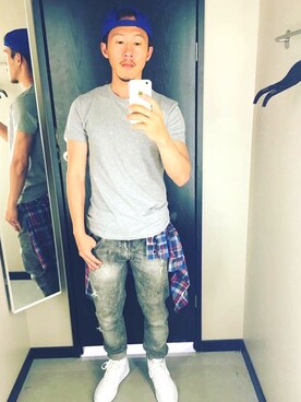 「ESPRIT（エスプリ）のアイテム」を使った、Kobeさん（メンズ・174cm）の冬コーディネート