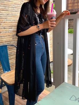 「RETOROGIRL」｜なおなおさん（レディース・157cm）の夏コーディネート