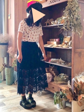 「TOPKAPI（トプカピ）のアイテム（ハンチング/ベレー帽）」を使った、なおなおさん（レディース・158cm）の夏コーディネート