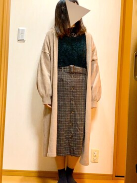 「RETOROGIRL」｜なおなおさん（レディース・158cm）の冬コーディネート