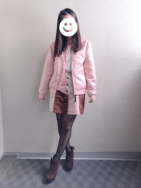 juri♡さん（レディース・158cm）の春コーディネート