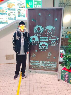 「hba」｜마이さん（メンズ・164cm）の冬コーディネート