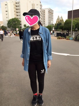 「winner（ウィナー）のアイテム」を使った、마이さん（レディース・163cm）の秋コーディネート