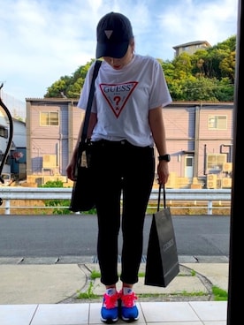 「トイストーリー」｜「アイテム（その他）」を使った、마이さん（レディース・163cm）の夏コーディネート