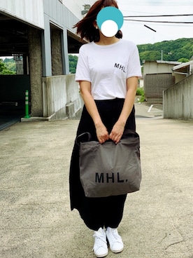 「Caffe（カフェ）のアイテム」を使った、마이さん（レディース・163cm）の春コーディネート