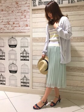 「WILLSELECTION（ウィルセレクション）のアイテム（パンツ）」を使った、harukaさん（レディース・164cm）の春コーディネート