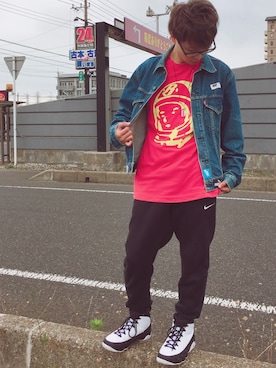 「ビリオネア・ボーイズ・クラブ(Billionaire Boys Club)」｜よしおさん（メンズ・168cm）の夏コーディネート
