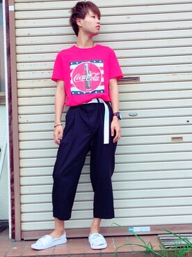 よしおさん（メンズ・168cm）の夏コーディネート