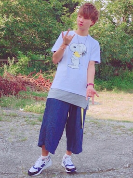 よしおさん（メンズ・168cm）の夏コーディネート