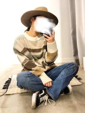 ちーかまさん（レディース・151cm）の秋コーディネート