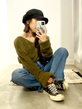 ちーかまさん(レディース・151cm)の冬コーディネート